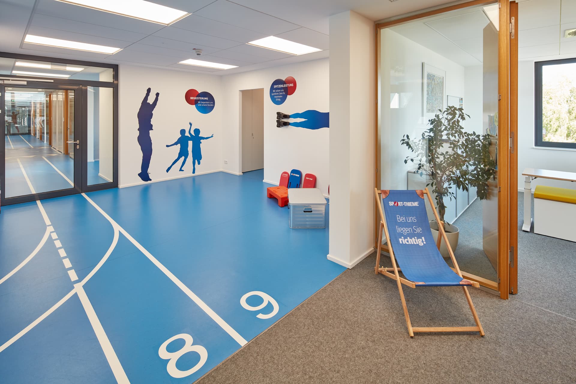 Sportliche Arbeitswelt